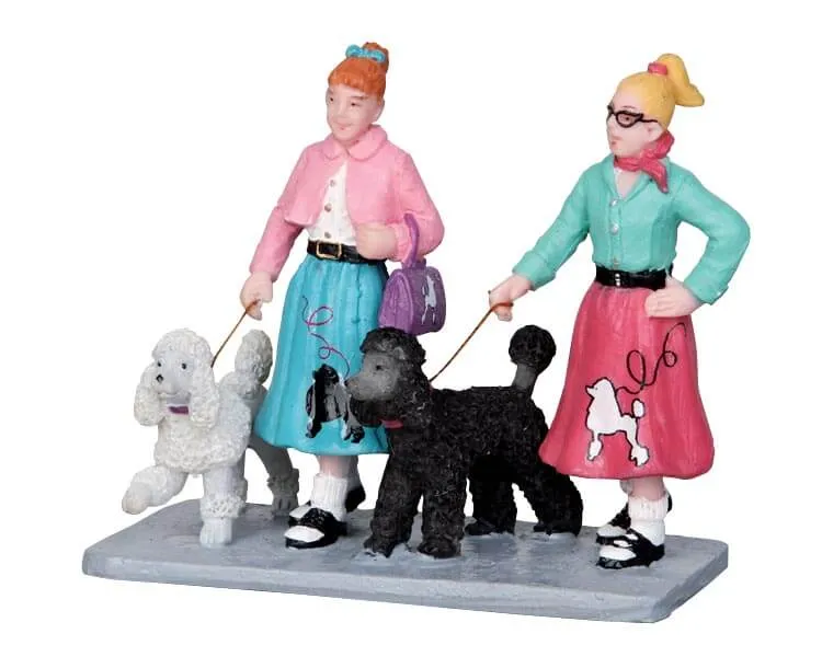 lemax-poodlemania-figurine-caniches-village-de-no-l image 1