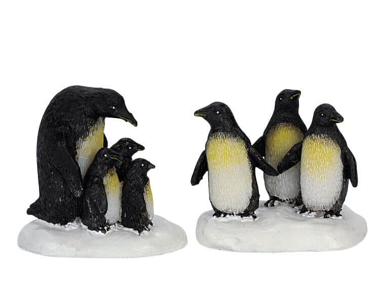 lemax-penguins-figurines-pingouins-pour-village-de-no-l-miniature image 1
