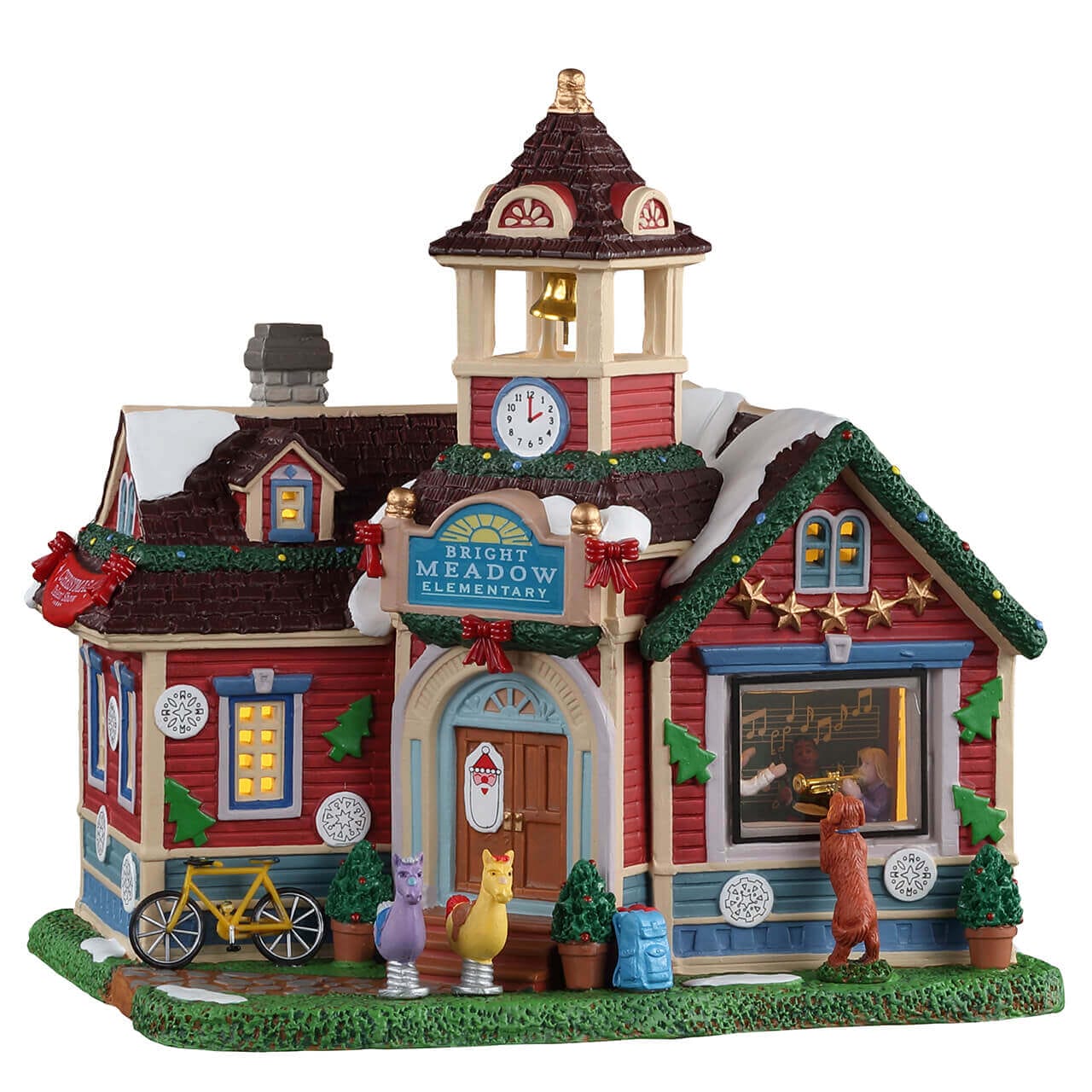 lemax-bright-meadow-elementary-cole-de-village-de-no-l-lumineuse image 4