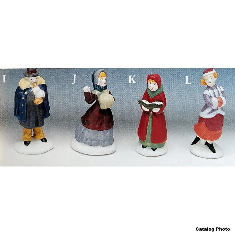 lemax-waving-girl-figurine-fille-qui-fait-signe image 1