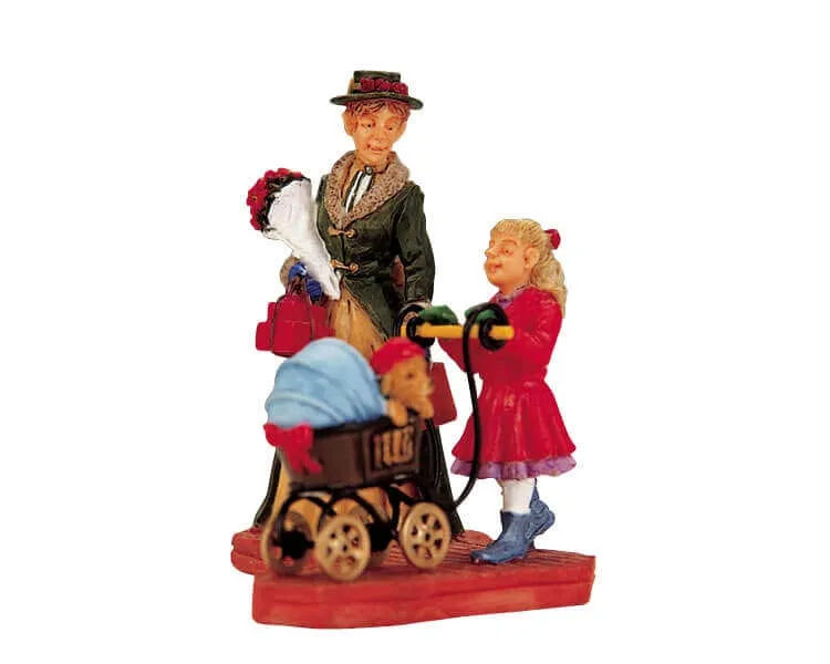 lemax-out-for-a-stroll-figurine-miniature-promenade image 1