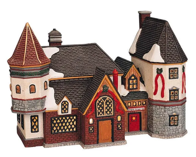 lemax-caddington-village-inn-maison-miniature-lumineuse-village-de-no-l image 1