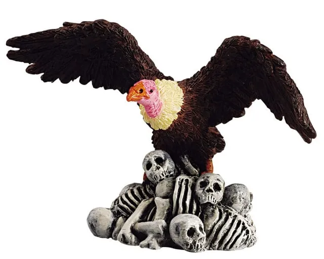 lemax-vulture-figurine-spooky-town-halloween image 1