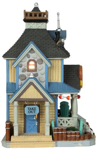lemax-the-fish-merchant-village-miniature-lumineux image 2