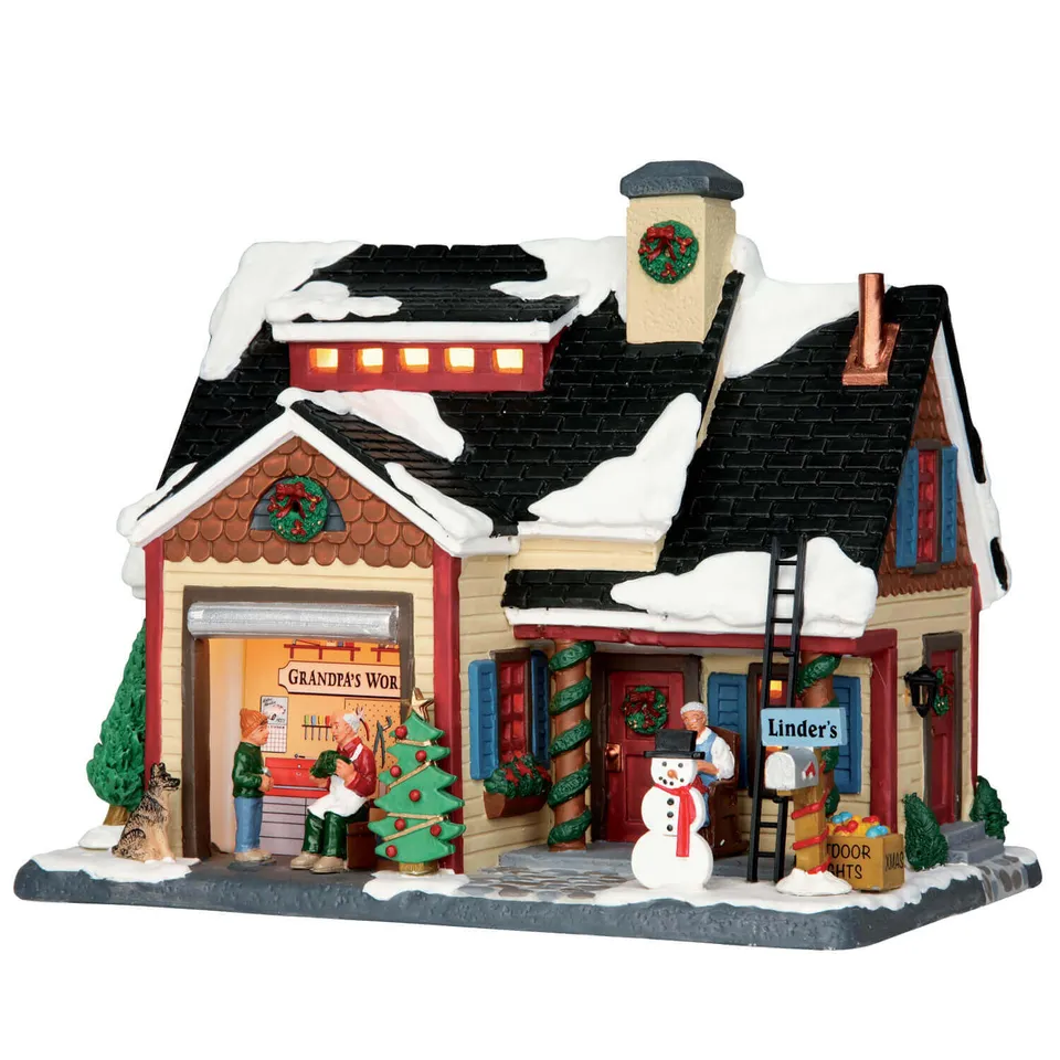 lemax-linder-s-place-maison-lumineuse-village-de-no-l image 1