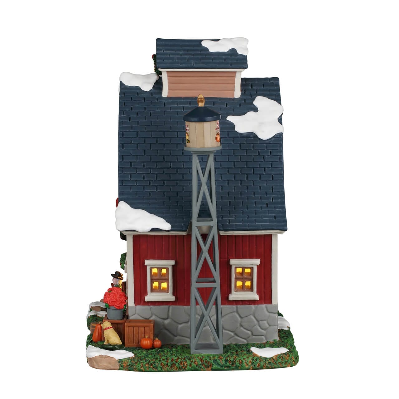 lemax-farmer-judd-s-place-ferme-harvest-crossing-illumin-e image 3