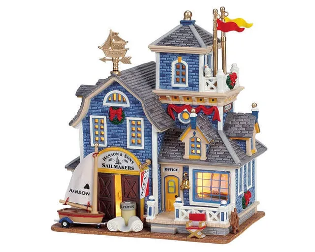 lemax-hanson-sons-sailmakers-b-timent-miniature-voilerie image 1