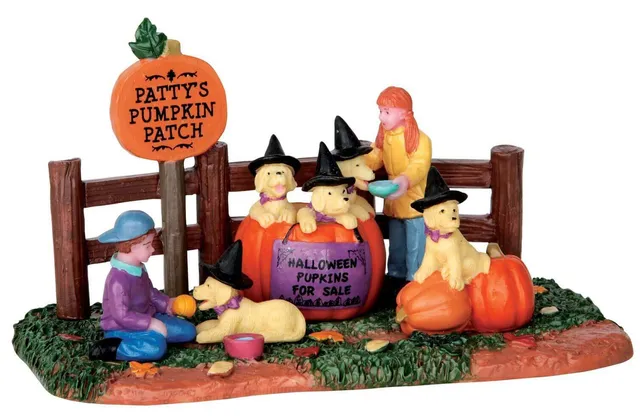 lemax-halloween-pupkins-figurines-citrouilles-spooky-town image 1