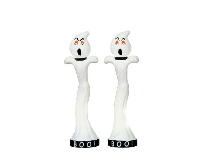 lemax-ghost-lamp-post-lampadaire-fant-me-halloween image 1