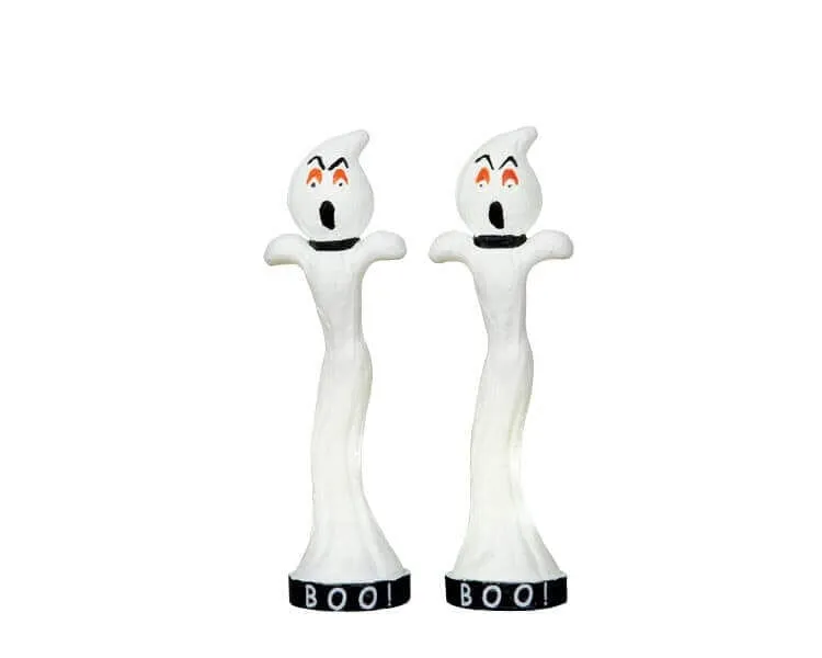 lemax-ghost-lamp-post-lampadaire-fant-me-halloween image 1