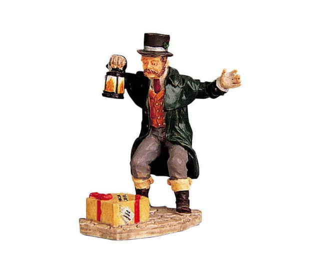 lemax-the-night-watchman-figurine-gardien-de-nuit-village-miniature image 1