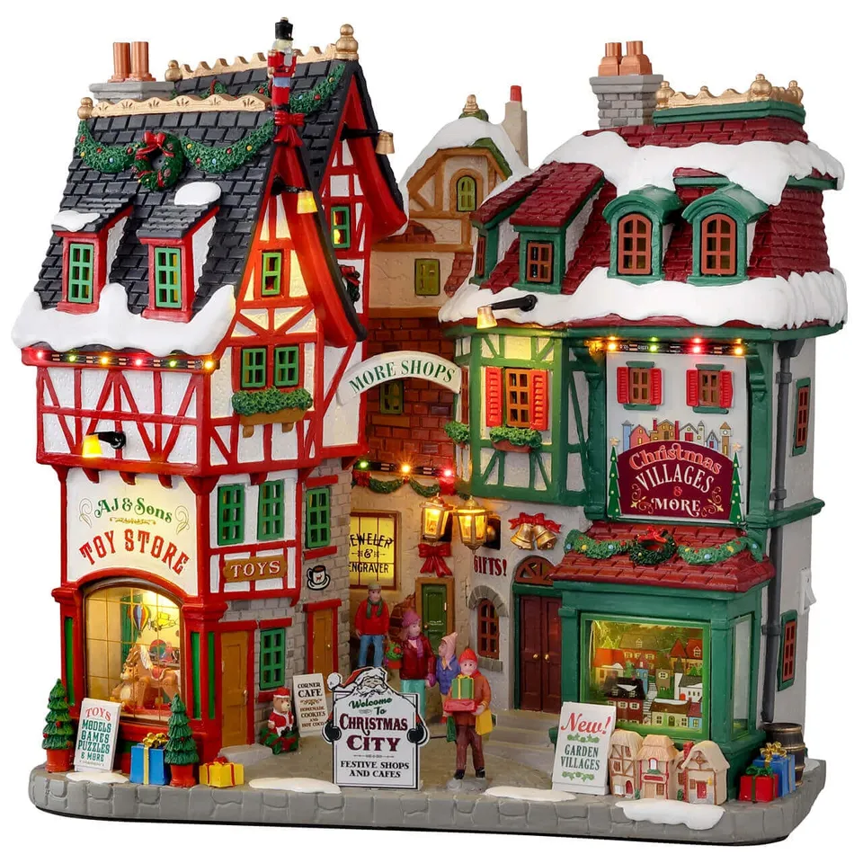 lemax-christmas-city-b-timent-miniature-lumineux-village-de-no-l image 1