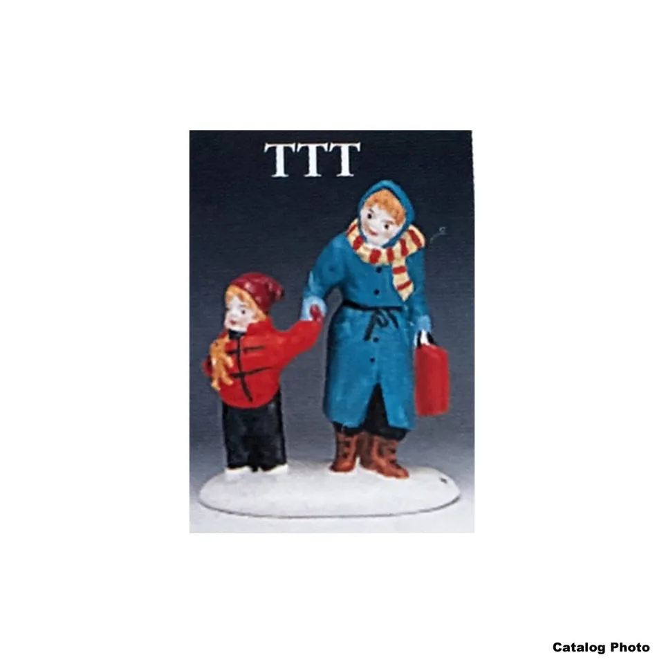 lemax-mother-daughter-figurine-miniature-village-de-no-l image 1