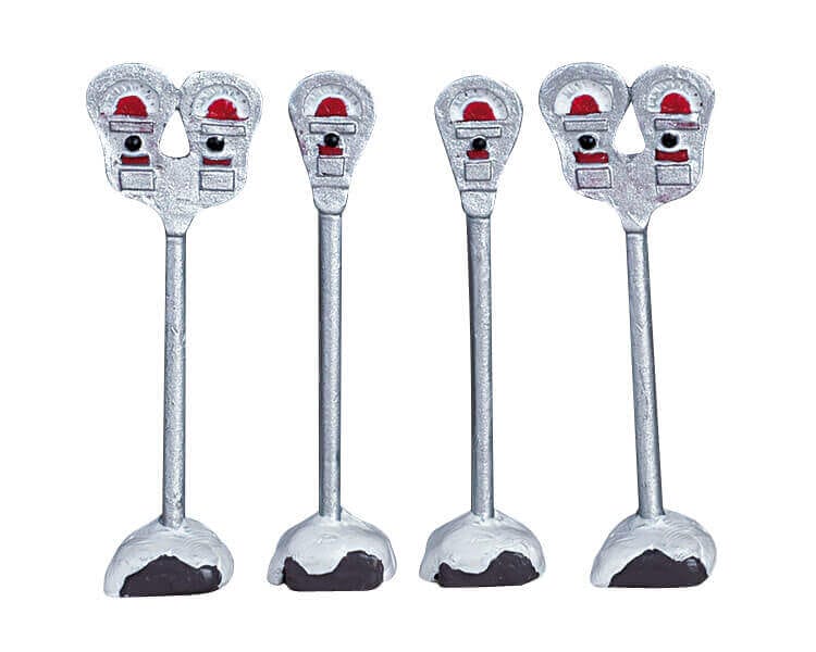 lemax-parking-meters-parcm-tres-miniatures-village-de-no-l image 1