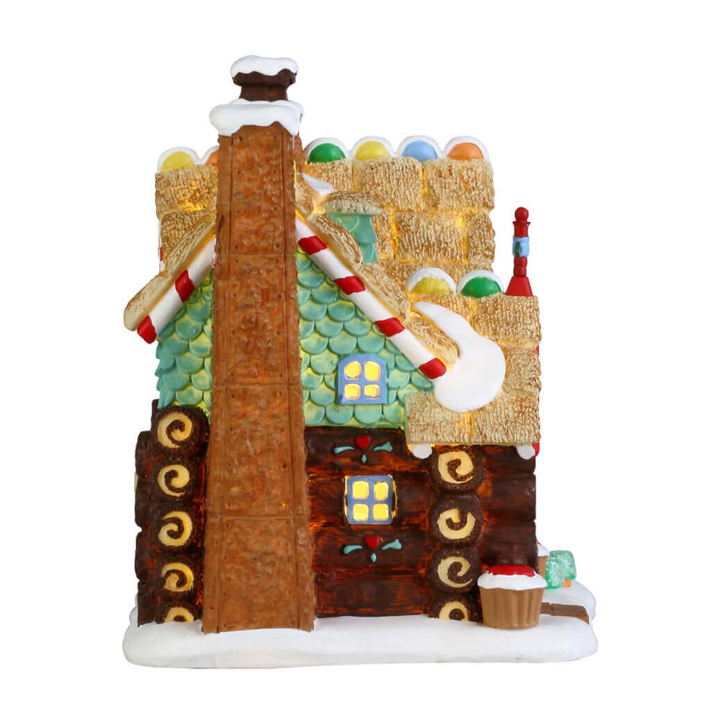 lemax-yule-log-cabin-cabane-lumineuse-sugar-n-spice image 4