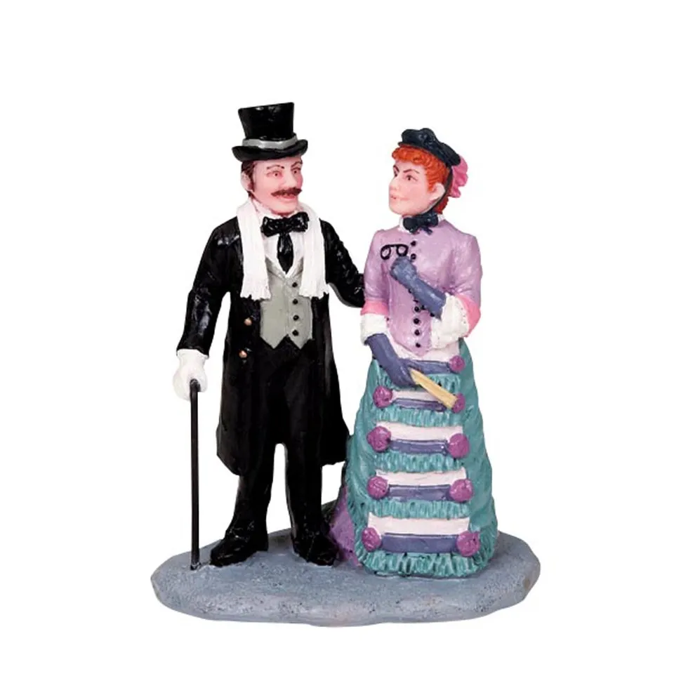 lemax-evening-at-the-opera-sc-ne-village-de-no-l-miniature image 1