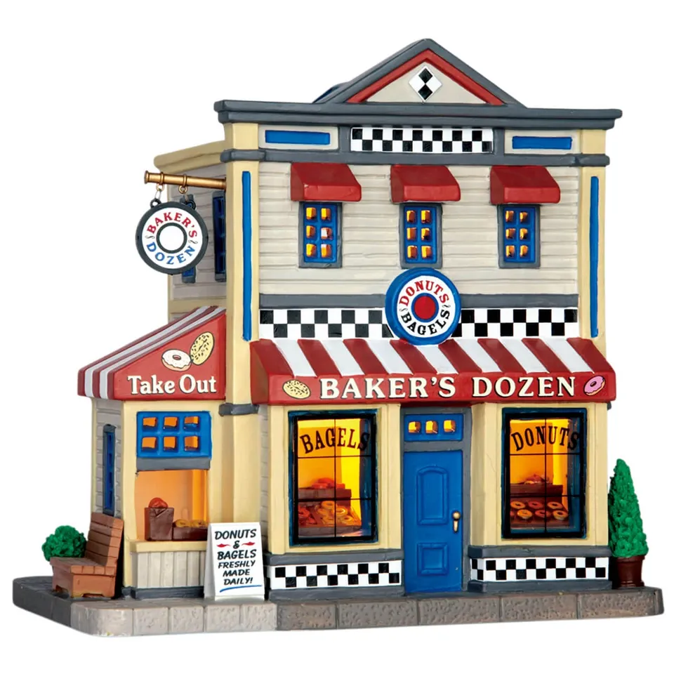 lemax-baker-s-dozen-sc-ne-boulanger-village-de-no-l image 1