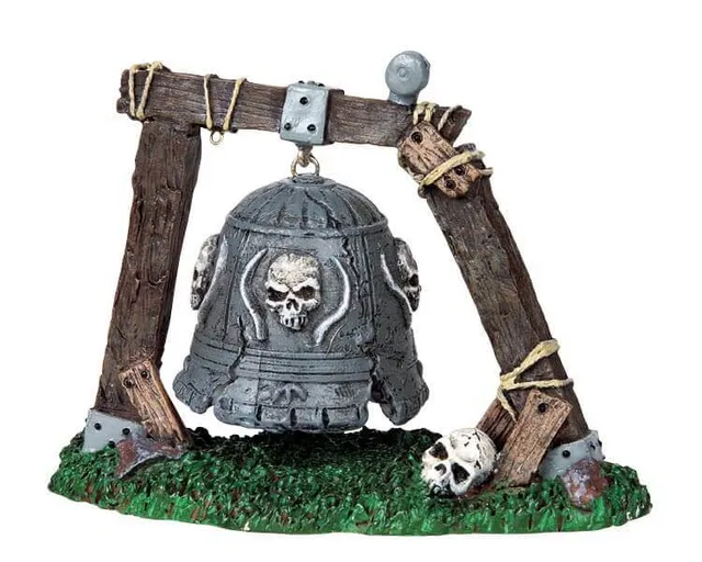 lemax-spooky-town-bell-cloche-accessoire-village-miniature-halloween image 1