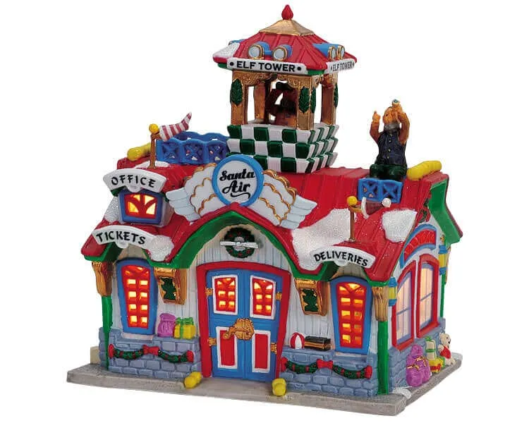 lemax-santa-air-b-timent-lumineux-village-de-no-l image 1