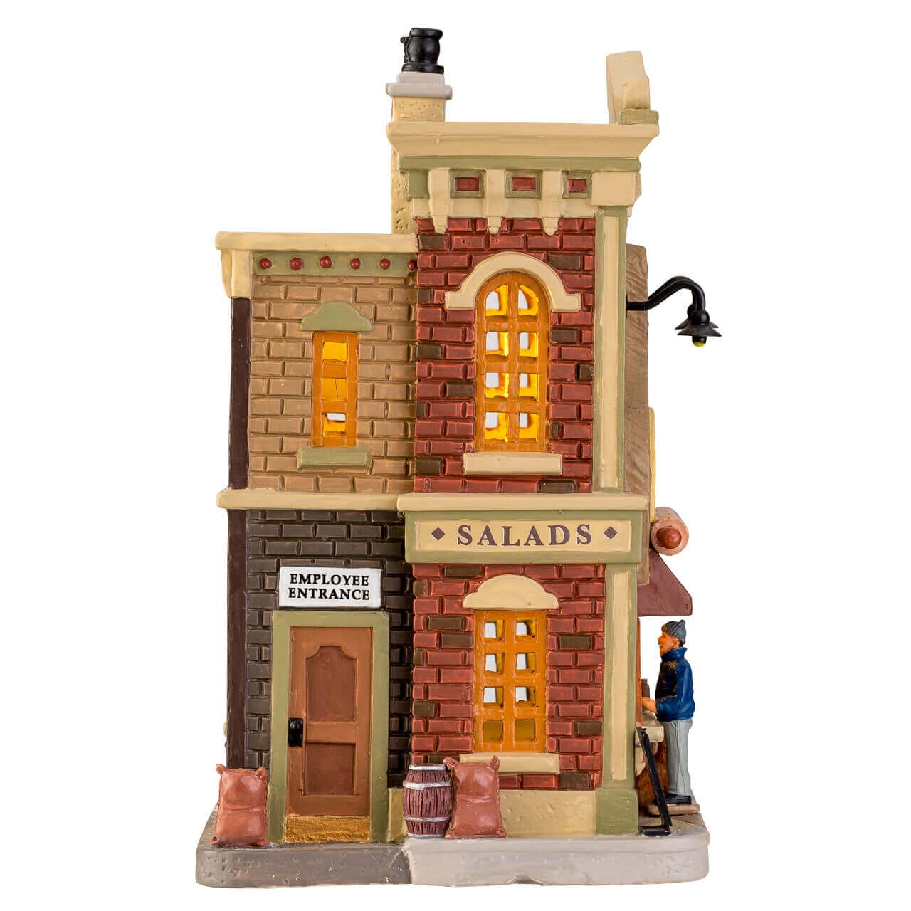 lemax-leo-s-famous-pizzeria-b-timent-miniature-lumineux-pizzeria image 4
