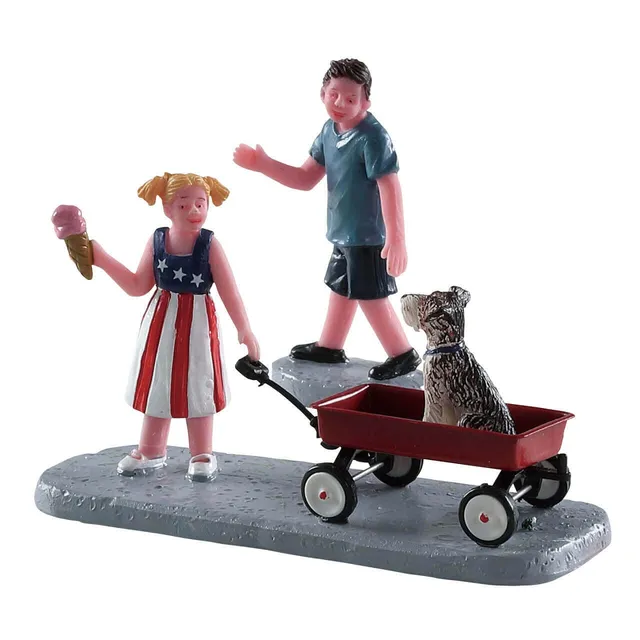 lemax-wagon-ride-accessoire-village-miniature image 1