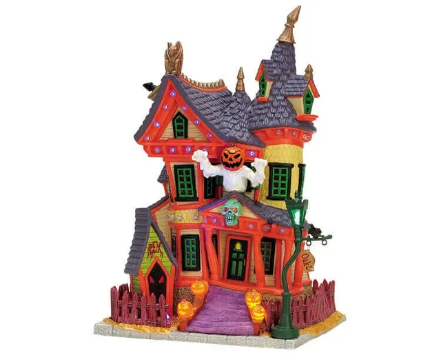 lemax-nightmare-on-oak-st-maison-hant-e-spooky-town image 1