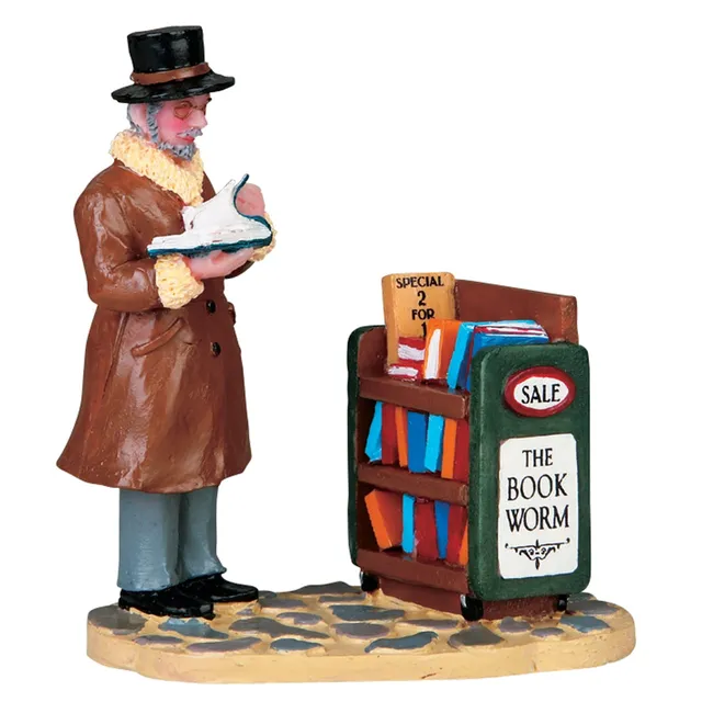lemax-bargains-figurine-accessoire-village-miniature-march-de-no-l image 1