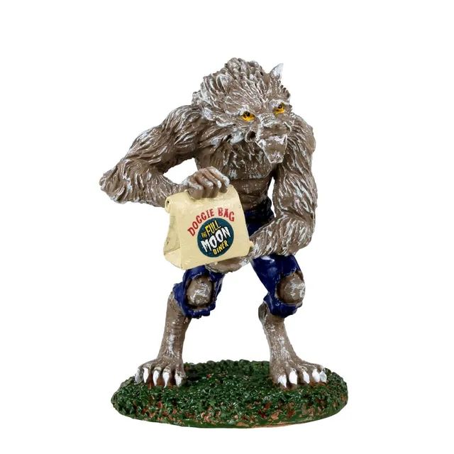 lemax-wolfie-eats-out-spooky-town-figurine-full-moon-diner image 1