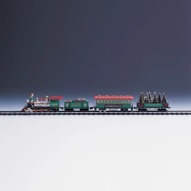 lemax-village-express-train-miniature-motoris-village-de-no-l image 1