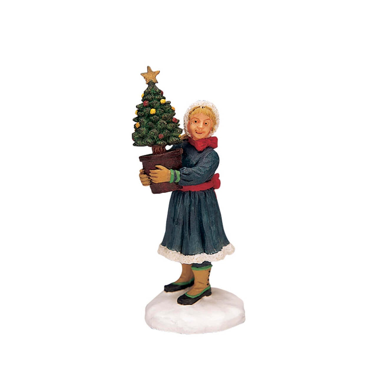 lemax-the-tiniest-tree-mini-sapin-village-caddington image 1