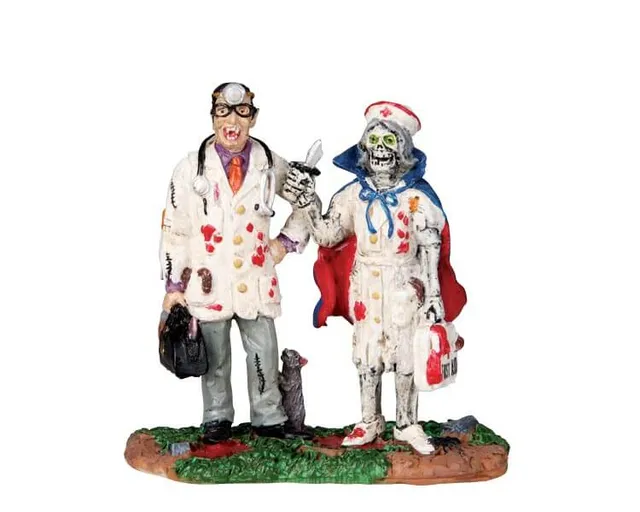 lemax-making-house-calls-figurine-m-decin-spooky-town image 1