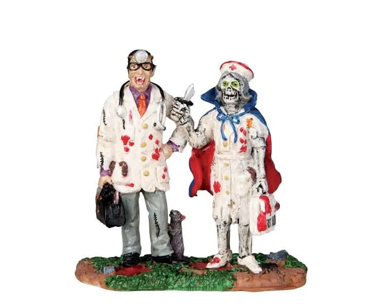 lemax-making-house-calls-figurine-m-decin-spooky-town image 1