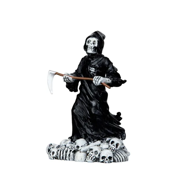 lemax-deadly-grim-reaper-figurine-spooky-town-halloween image 1
