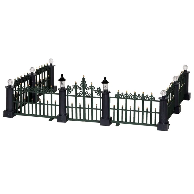 lemax-classic-victorian-fence-cl-ture-miniature-lot-de-7 image 1