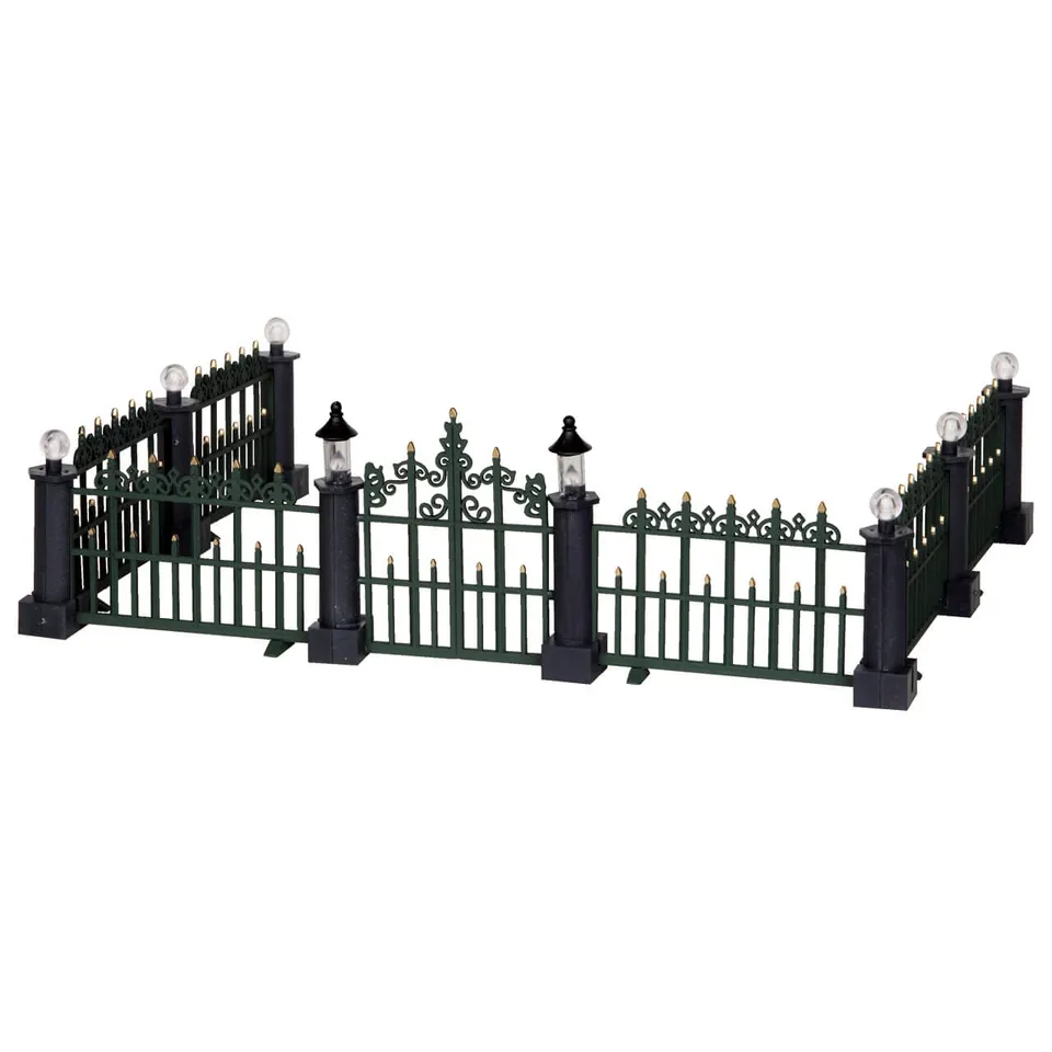 lemax-classic-victorian-fence-cl-ture-miniature-lot-de-7 image 1
