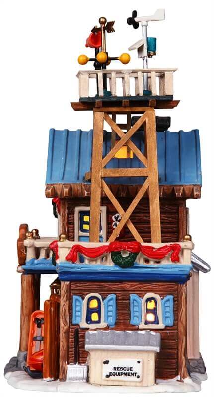 lemax-mountain-weather-rescue-station-miniature image 2