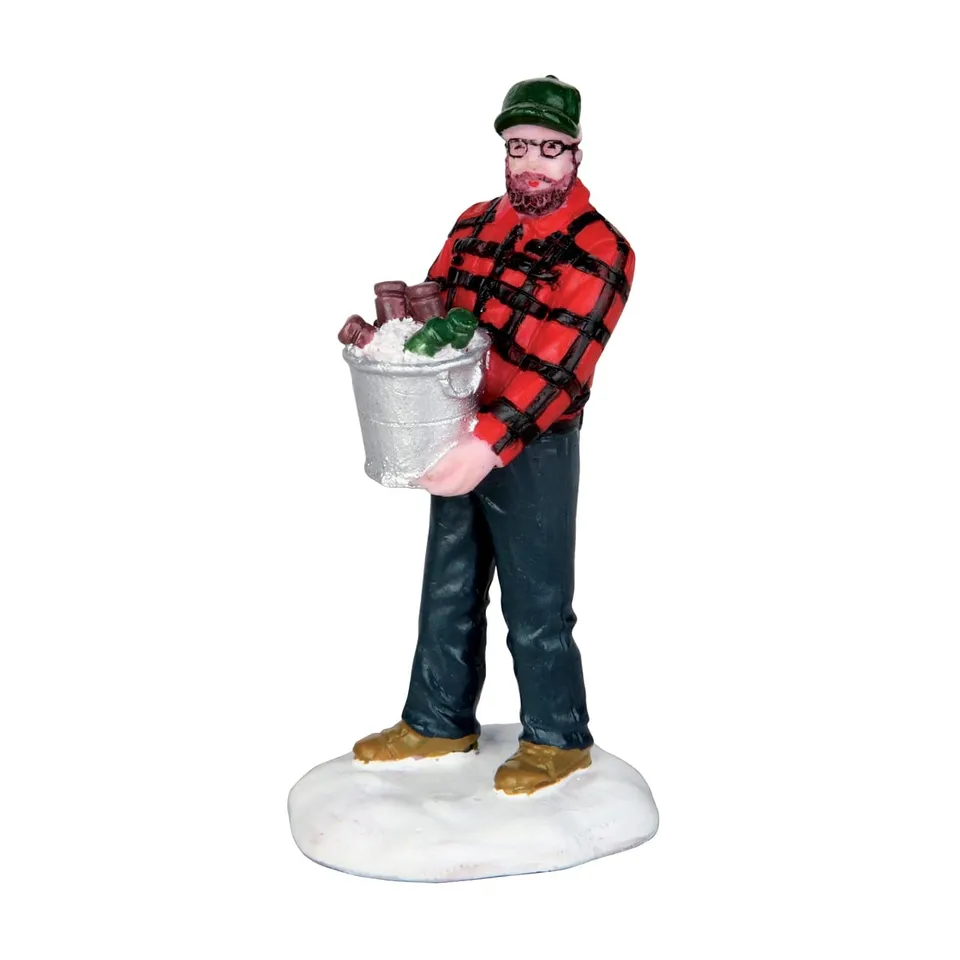 lemax-new-bottles-figurine-village-de-no-l-miniature image 1