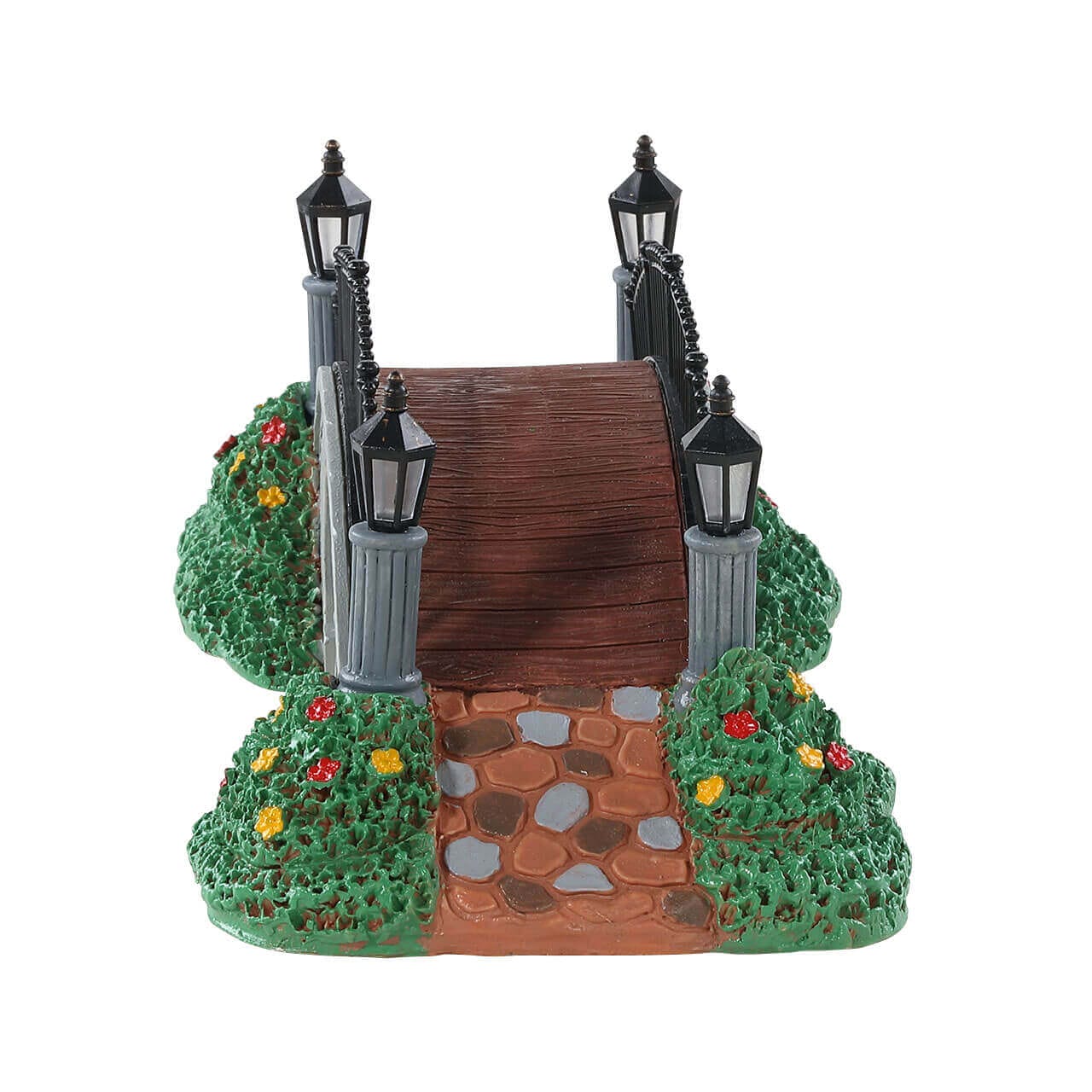 lemax-victorian-footbridge-pont-miniature-village-de-no-l image 2