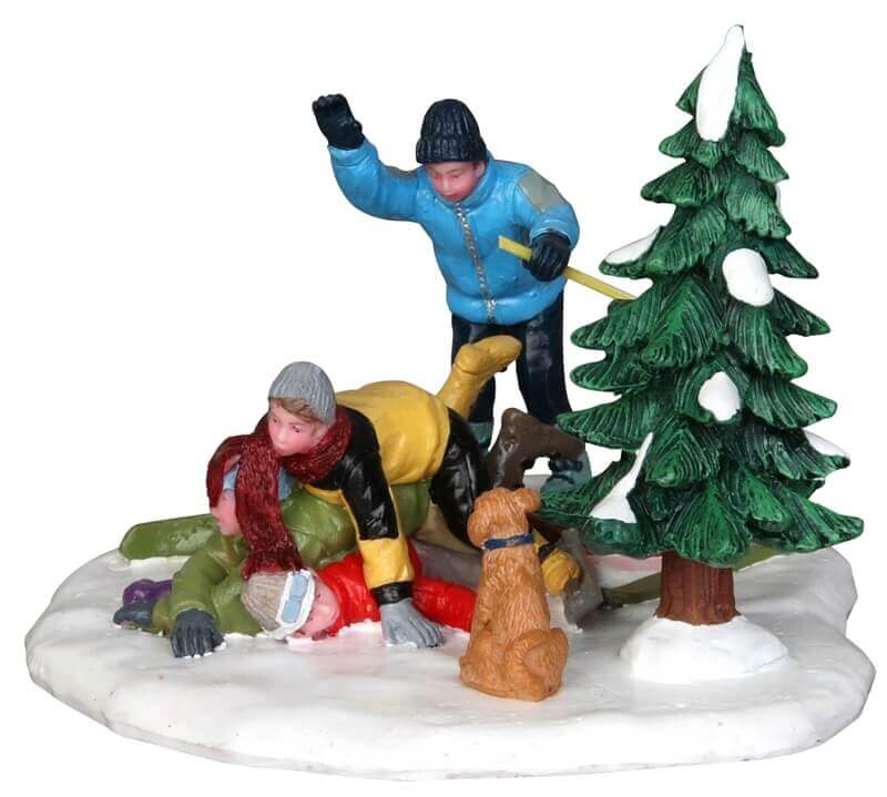 lemax-ski-pile-up-figurine-skieurs-village-de-no-l image 4