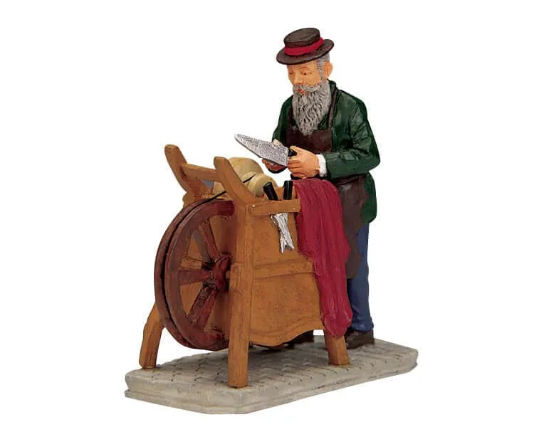 lemax-knife-grinder-figurine-village-miniature image 1