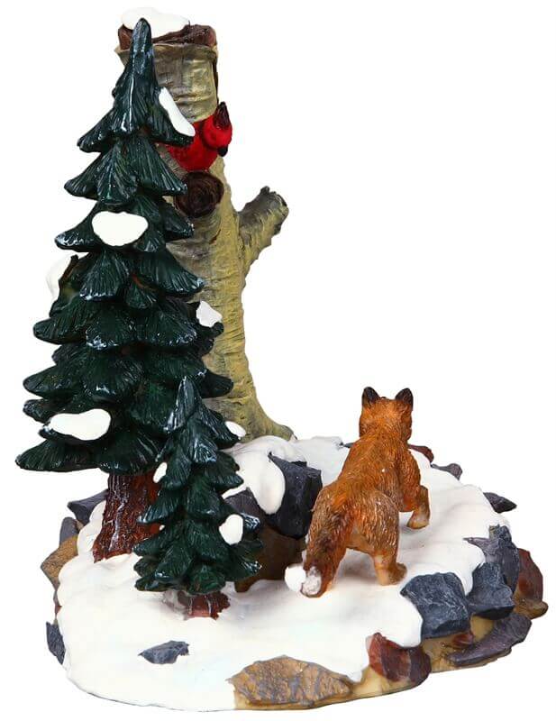 lemax-stealthy-fox-animal-renard-miniature-village-de-no-l image 2