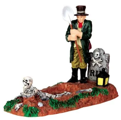 lemax-grave-digger-figurine-fossoyeur-spooky-town image 1