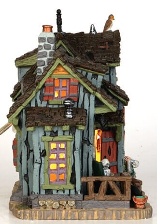 lemax-dead-man-s-cabin-cabane-hant-e-miniature-spooky-town image 3
