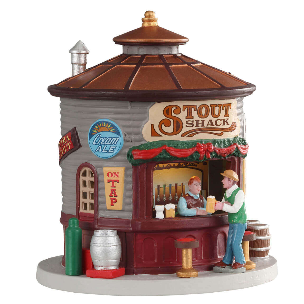lemax-the-stout-shack-b-timent-miniature-santa-s-wonderland image 1