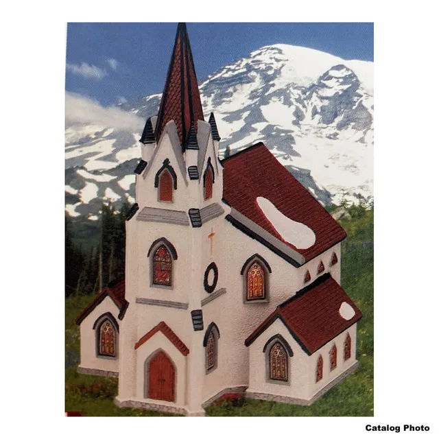 lemax-st-james-church-glise-miniature-lumineuse-de-village image 1