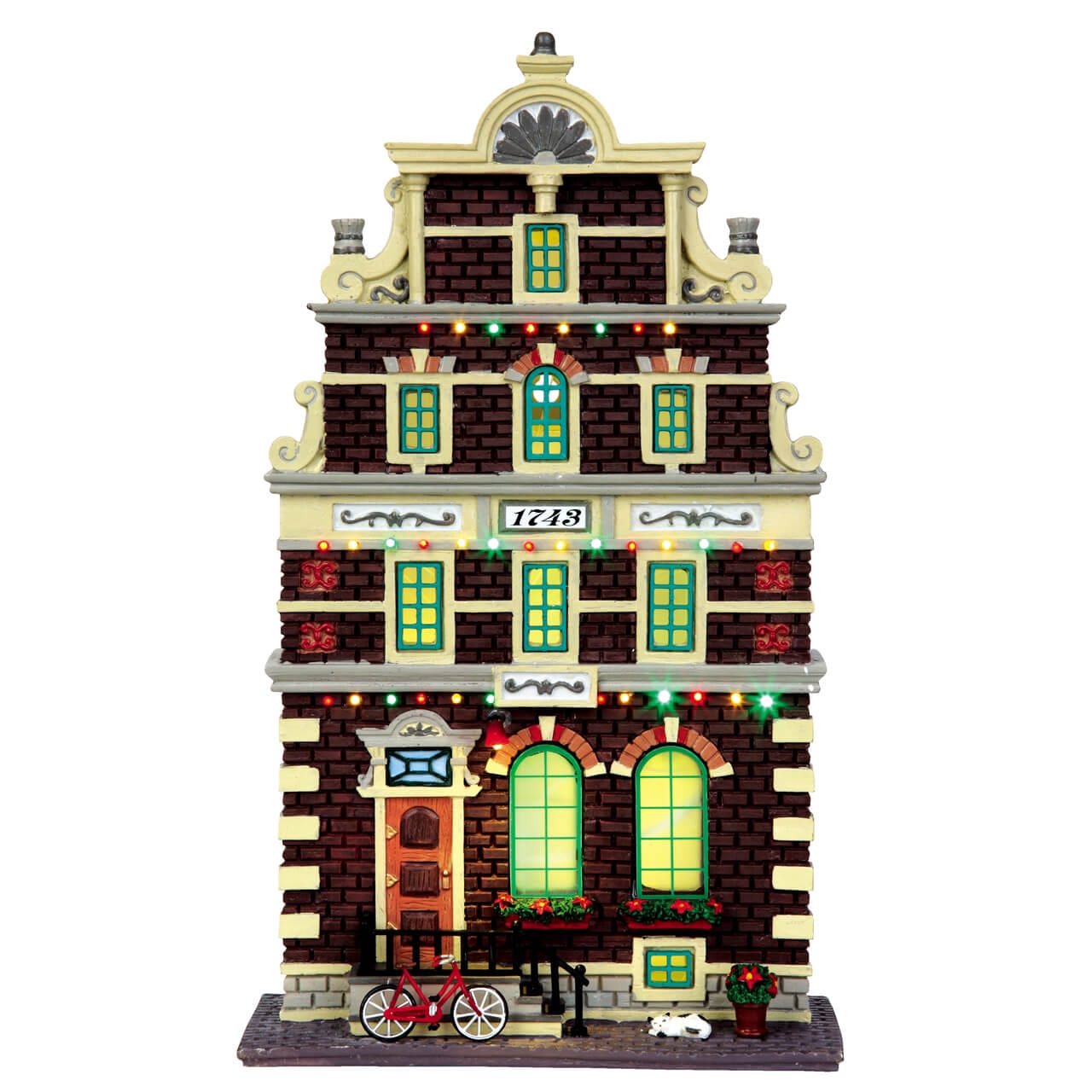 lemax-mr-van-halen-b-timent-miniature-lumineux-clairage-clignotant image 1