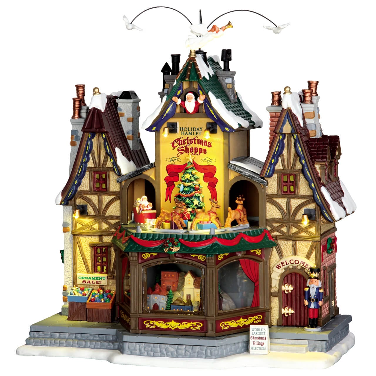 lemax-holiday-hamlet-christmas-shoppe-boutique-de-no-l-lumineuse-caddington image 1