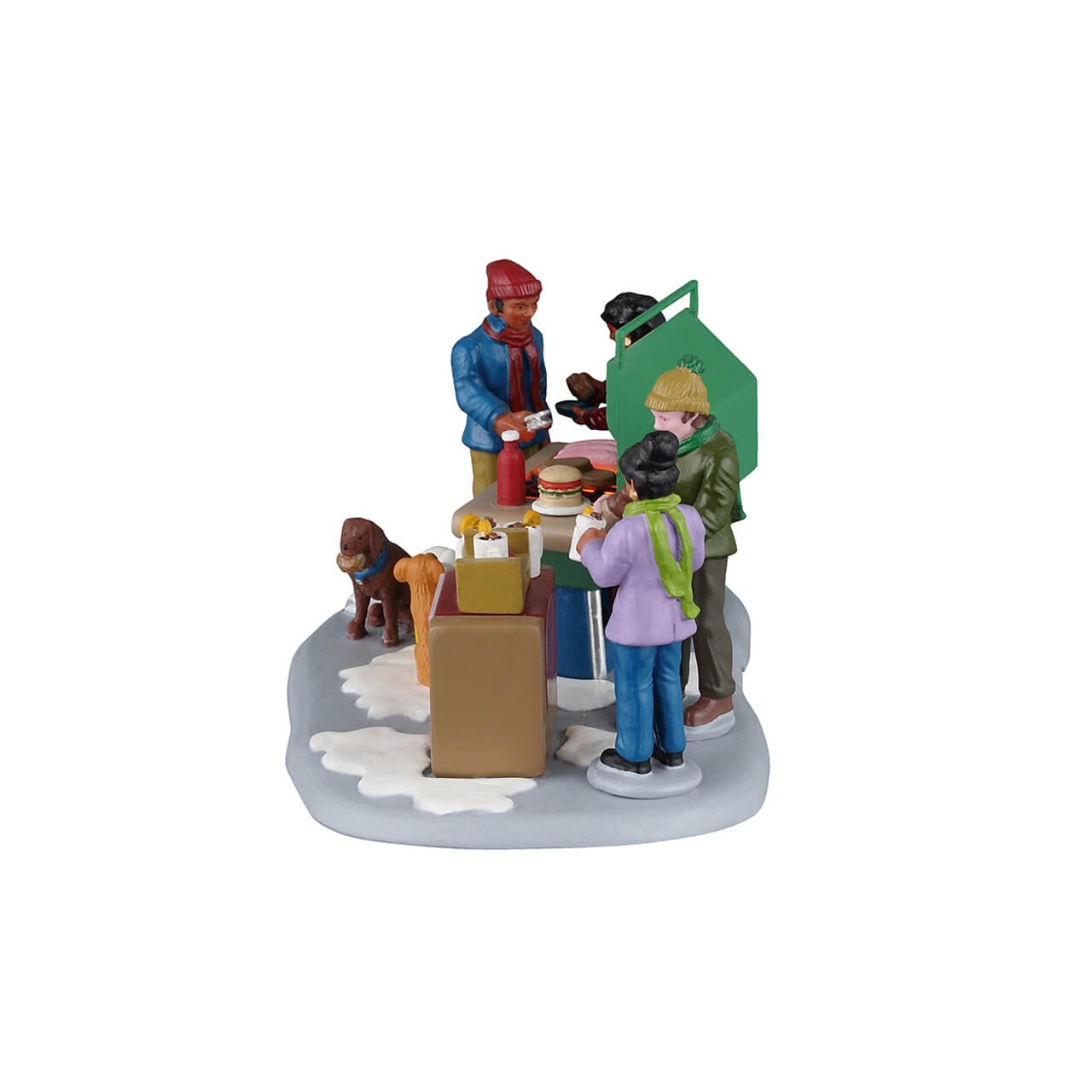 lemax-winter-block-party-sc-ne-figurines-grillades-vail-village image 3