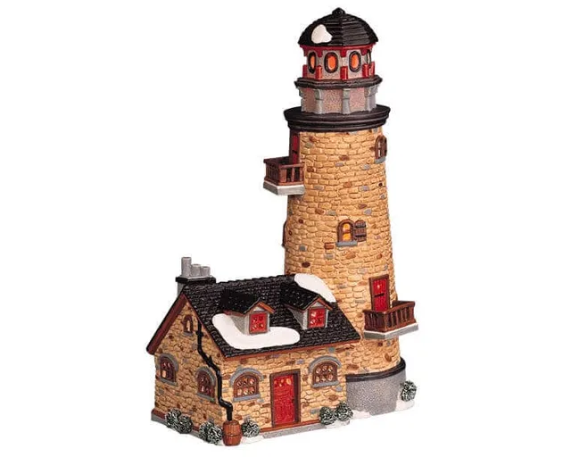 lemax-oak-creek-lighthouse-phare-miniature-lumineux image 1