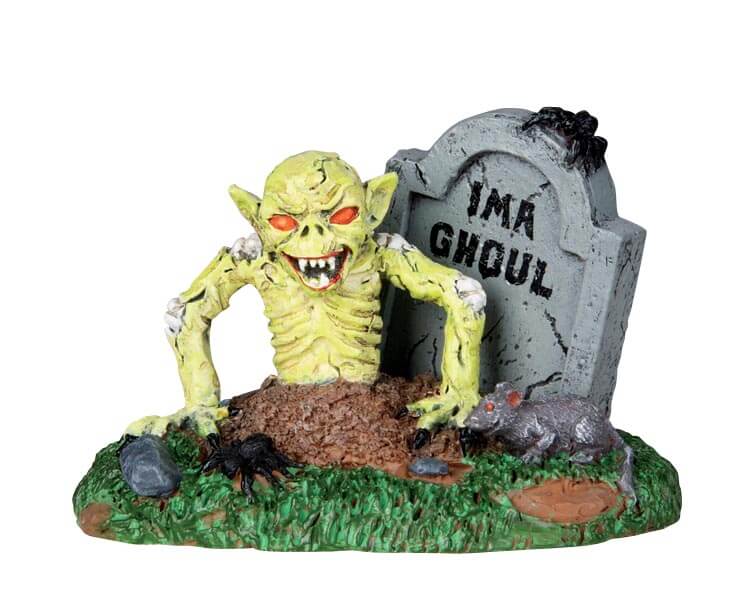 lemax-rising-ghoul-figurine-spooky-town-halloween image 1